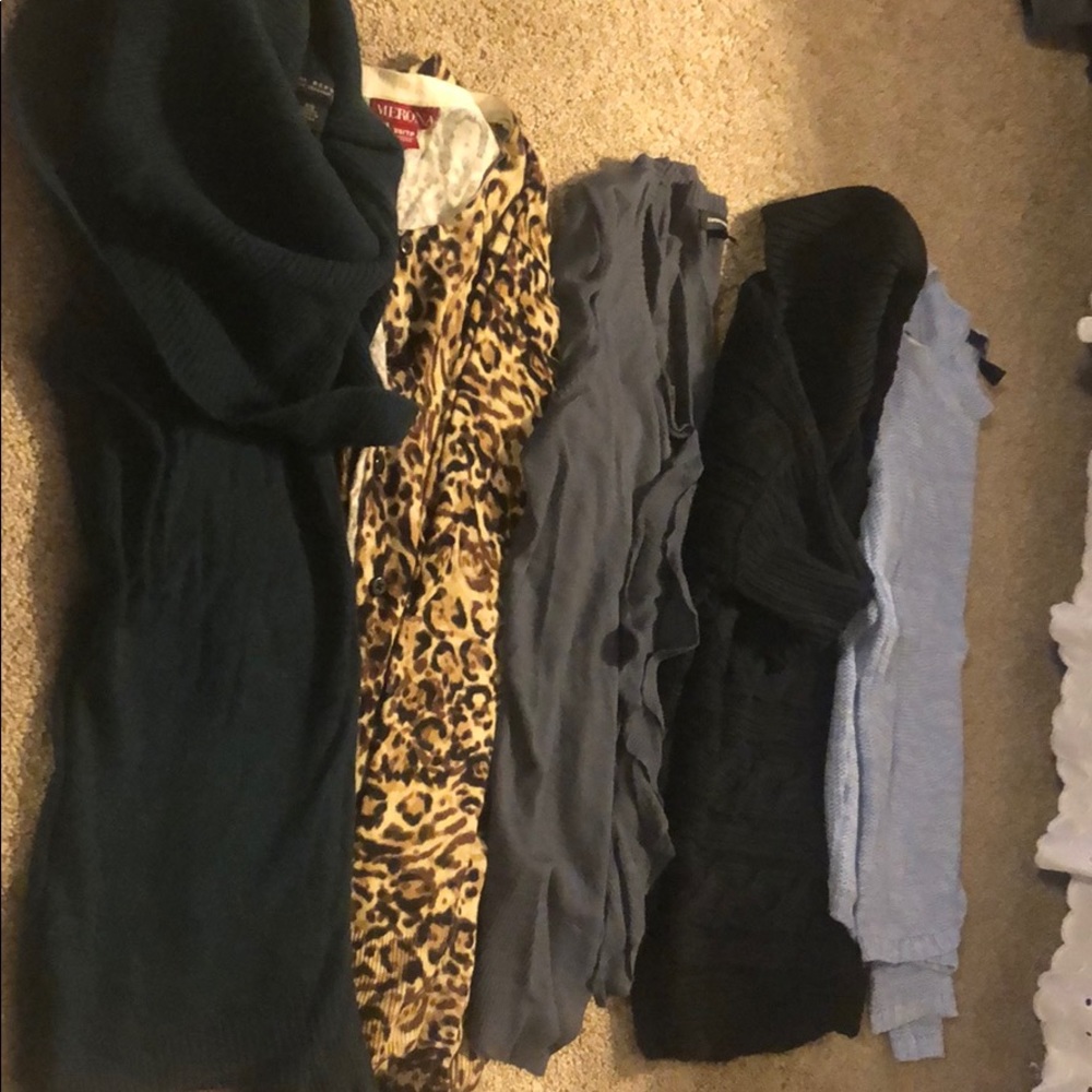 Bundle of used condition sweaters